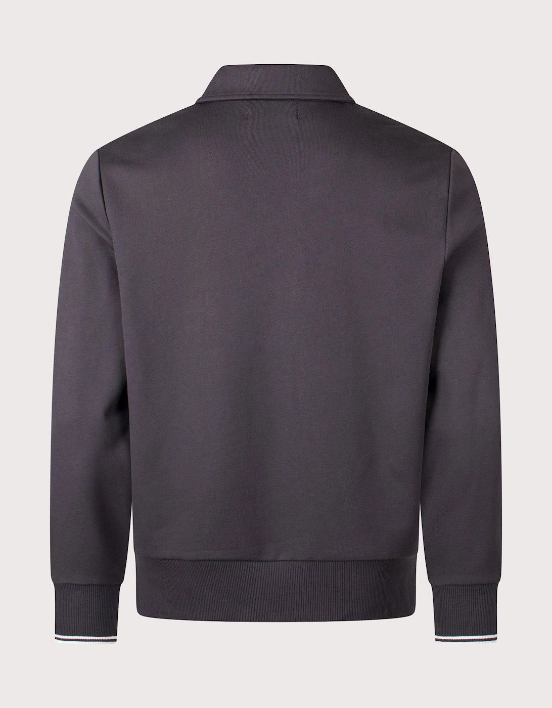 Quarter Zip Collared Sweatshirt