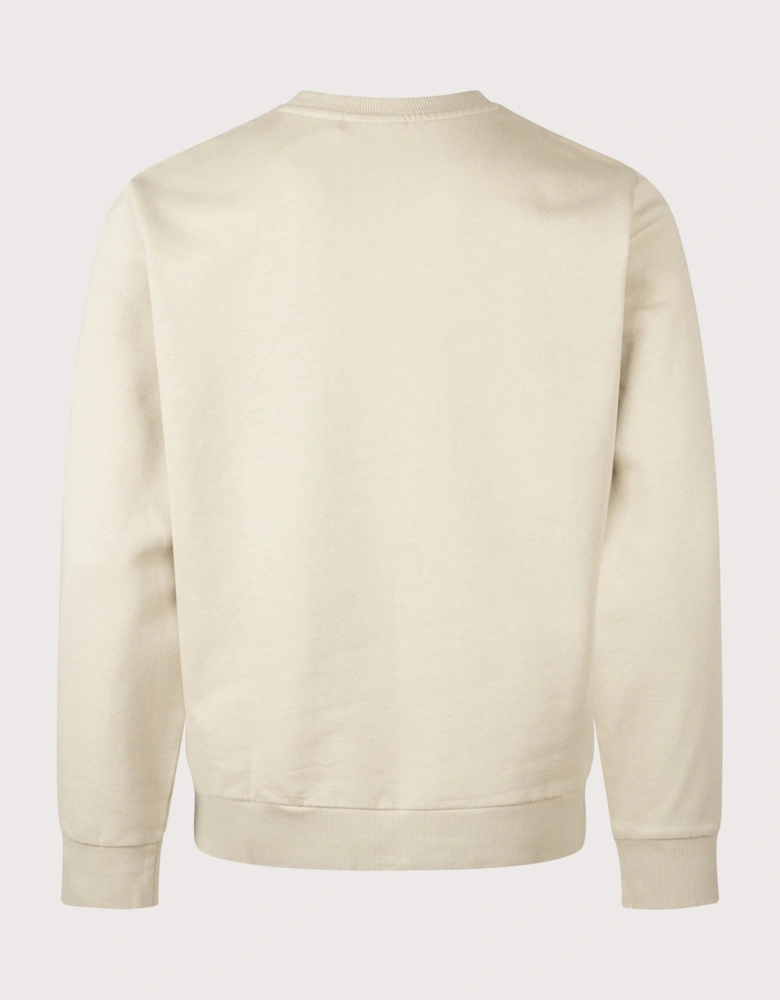 Script Embroidery Sweatshirt