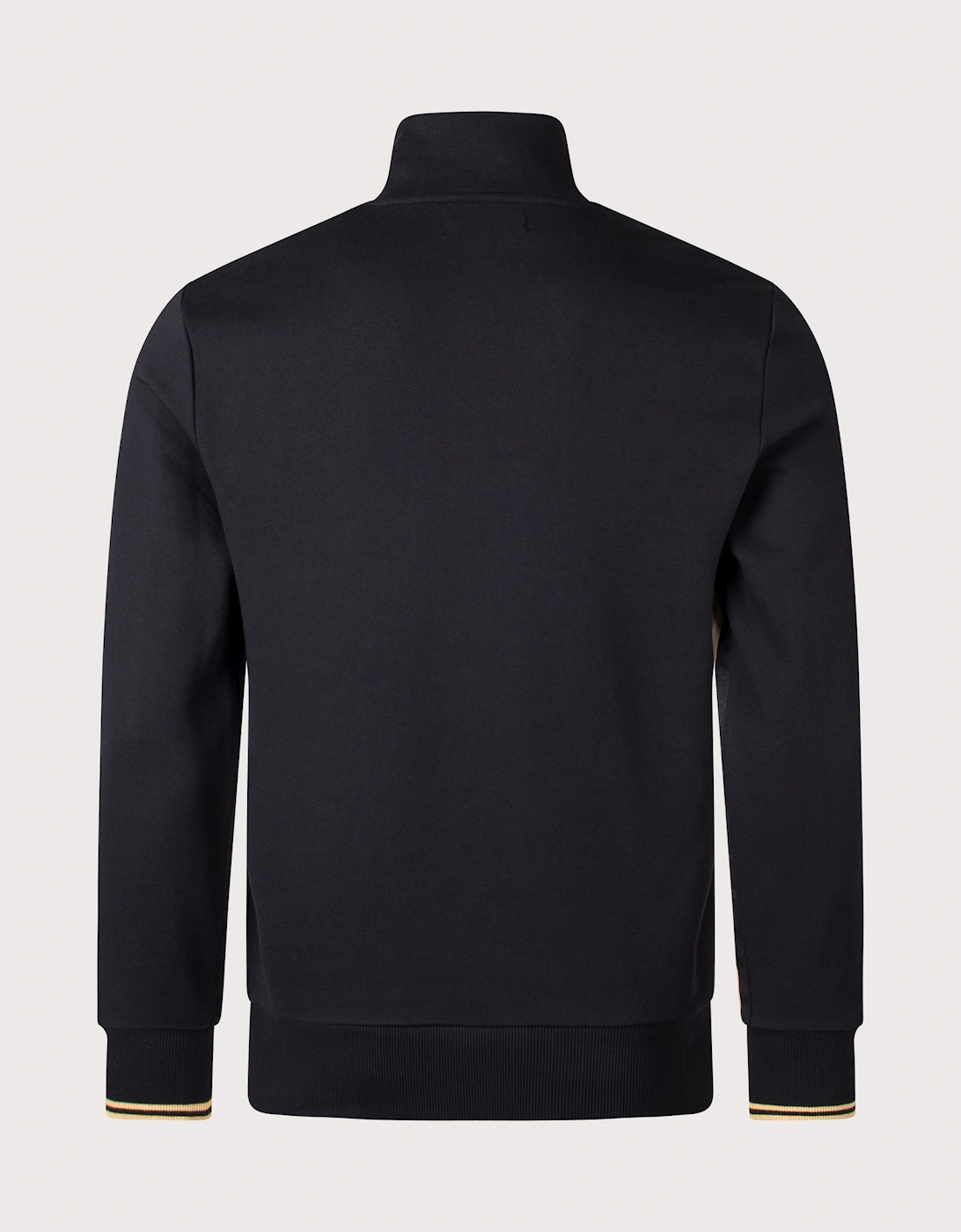 Stripe Tape Quarter Zip Sweatshirt