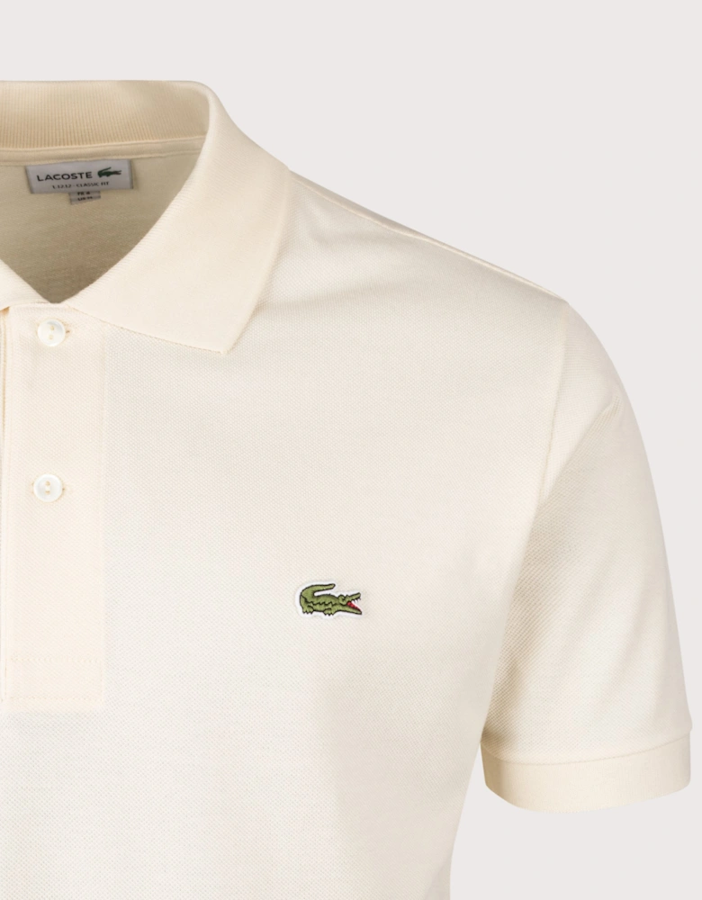 Classic Fit L1212 Croc Logo Polo Shirt