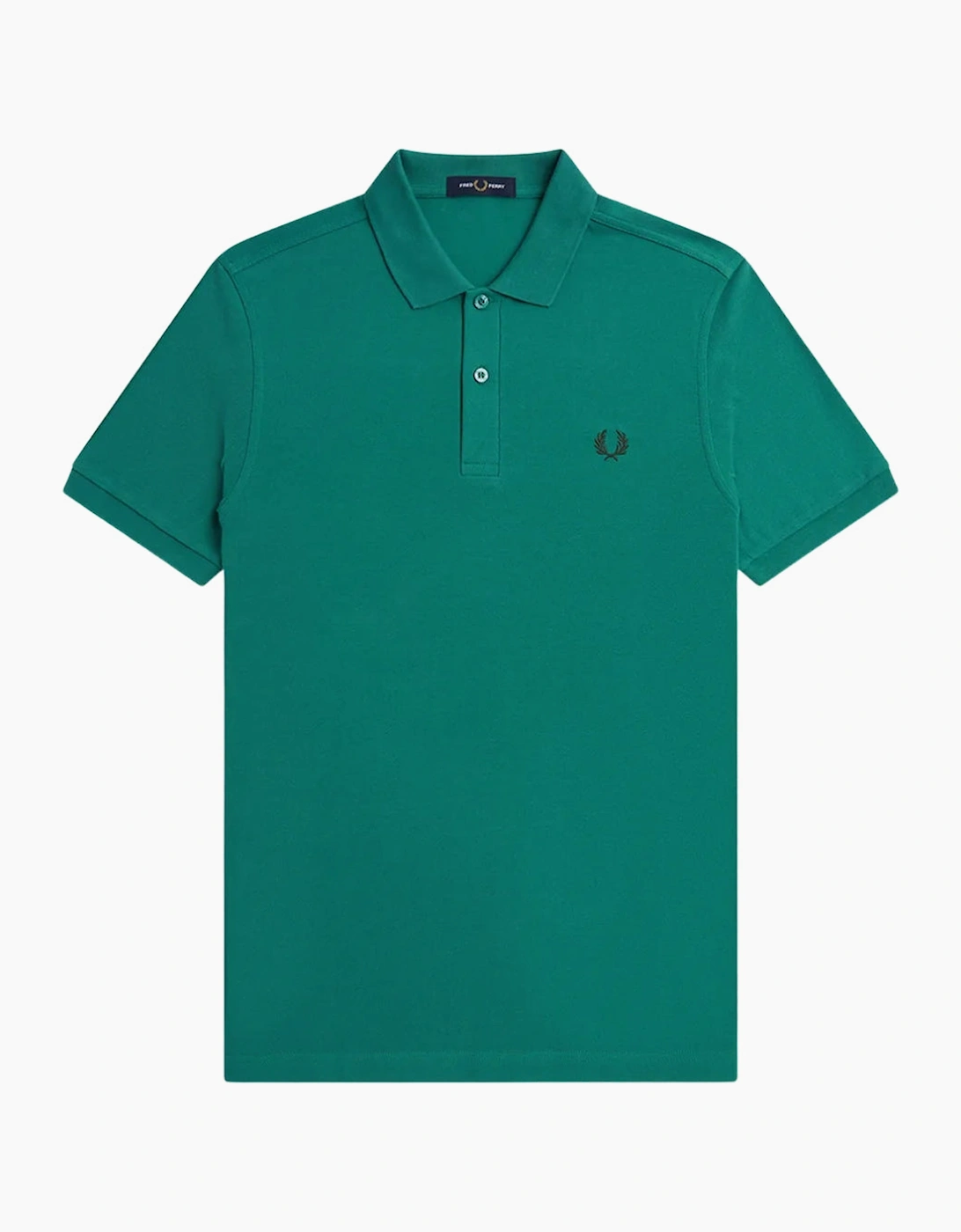 Fred Perry Women's Black Deep Mint Polo Shirt  6 Xs