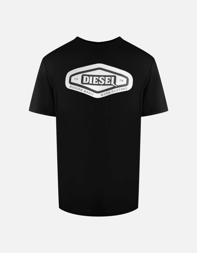 Modern Basic Logo Black T-Shirt