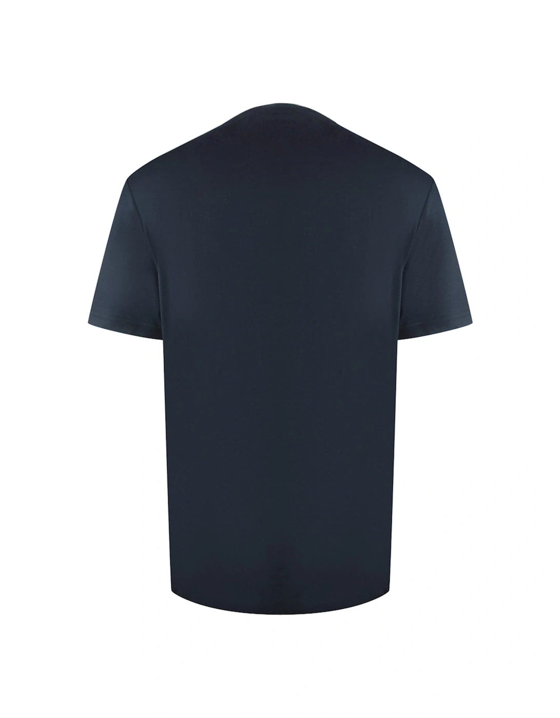 Pixel Logo Navy Blue T-Shirt