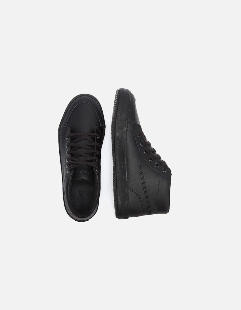 Tovni Hi Leather Mens Black Shoes - 116225