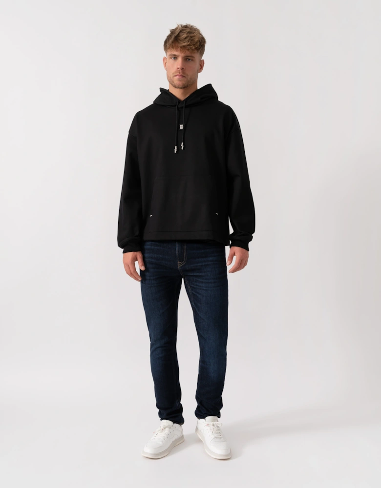 HUGO Mens Dineo Mens Pullover Hoodie - Black 001