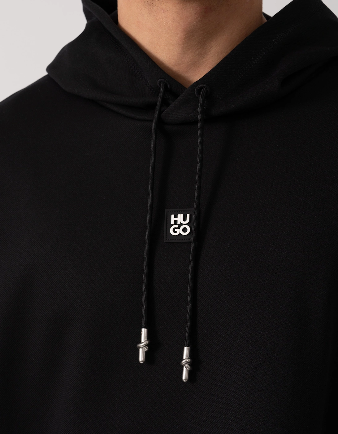 HUGO Mens Dineo Mens Pullover Hoodie - Black 001