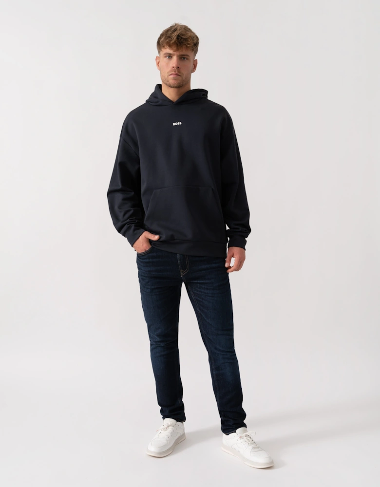BOSS Green Sly Zone Mens Pullover Hoodie - Dark Blue 403