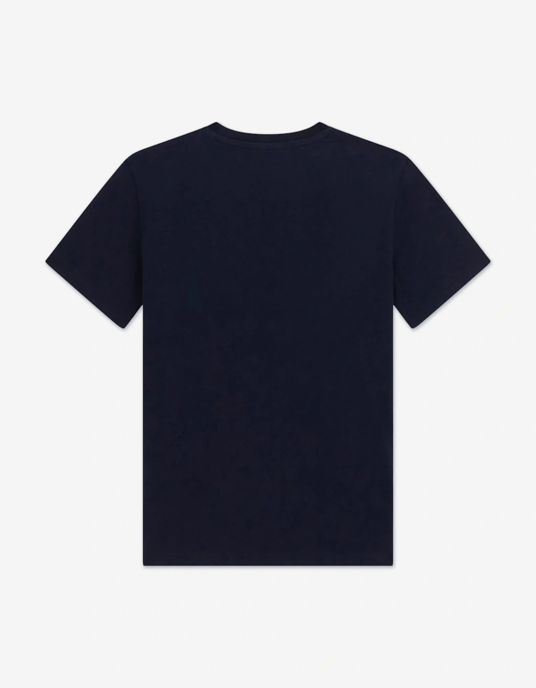 Boys Bear T-Shirt in Navy