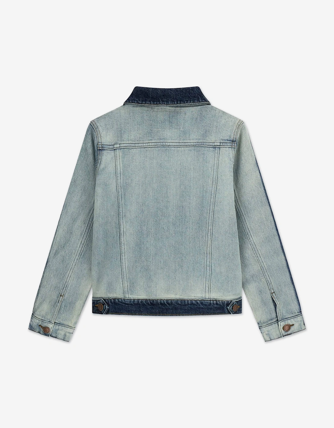 Boys Comfort Denim Jacket in Blue