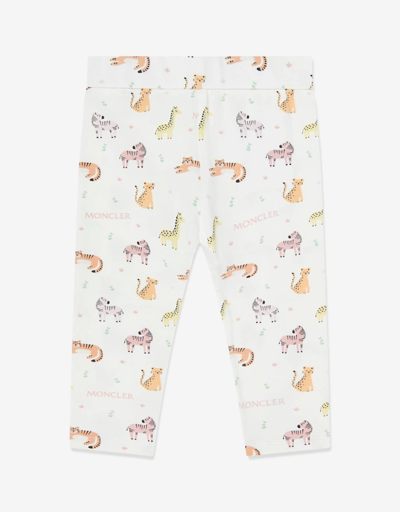 Enfant Baby Girls Legging Set in Pink