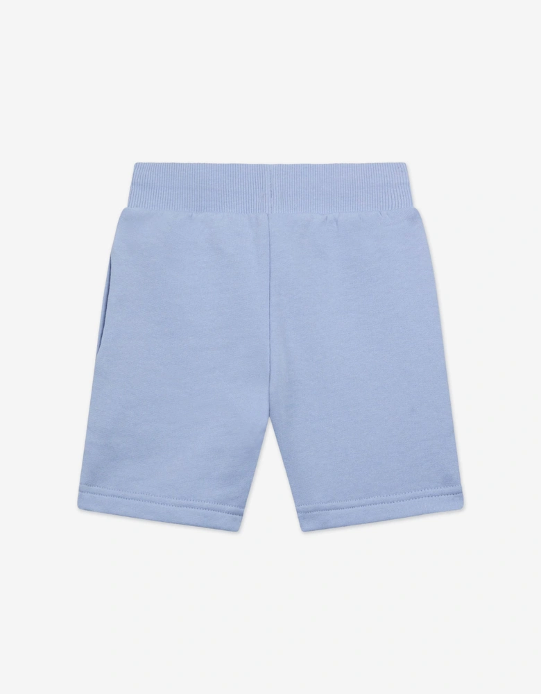Boys Bear Logo Shorts in Blue