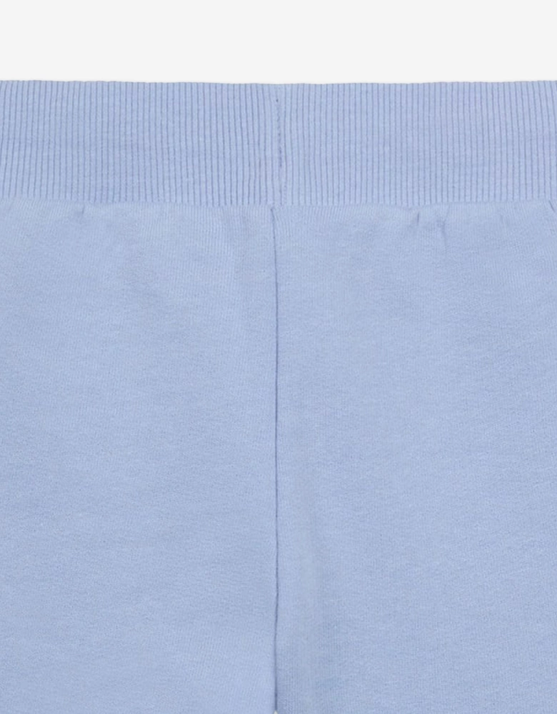 Boys Bear Logo Shorts in Blue