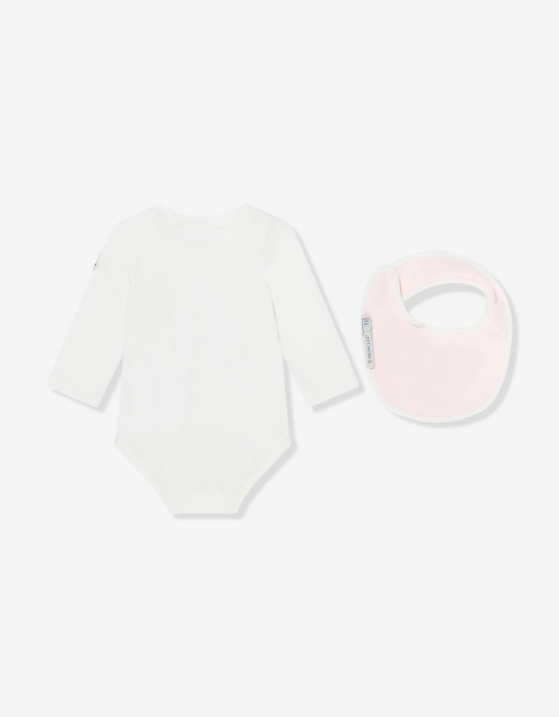 Enfant Baby Girls Teddy Bear Bodysuit Set in Pink
