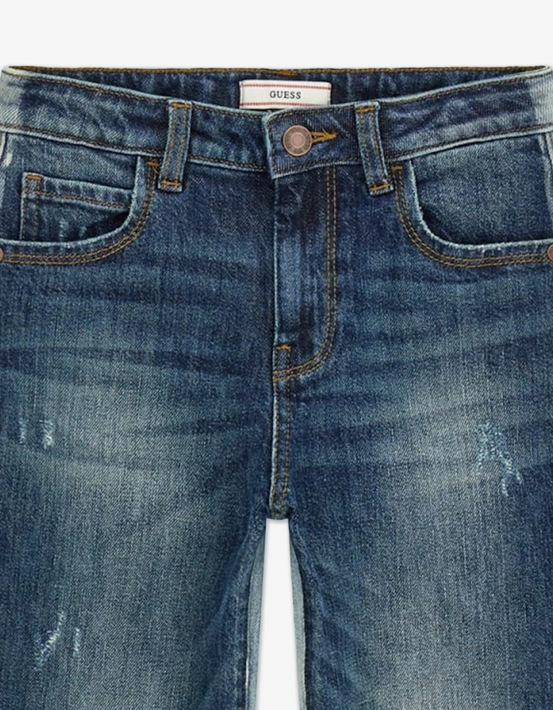 Boys Relaxed Comfort Jeans in Blue