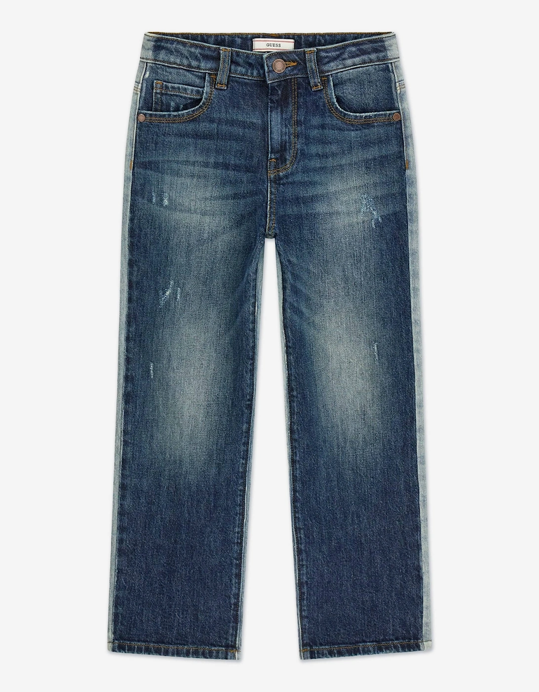 Boys Relaxed Comfort Jeans in Blue, 5 of 4