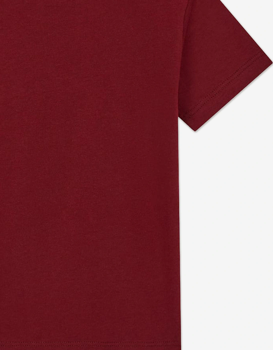 Boys Bear Logo T-Shirt in Red