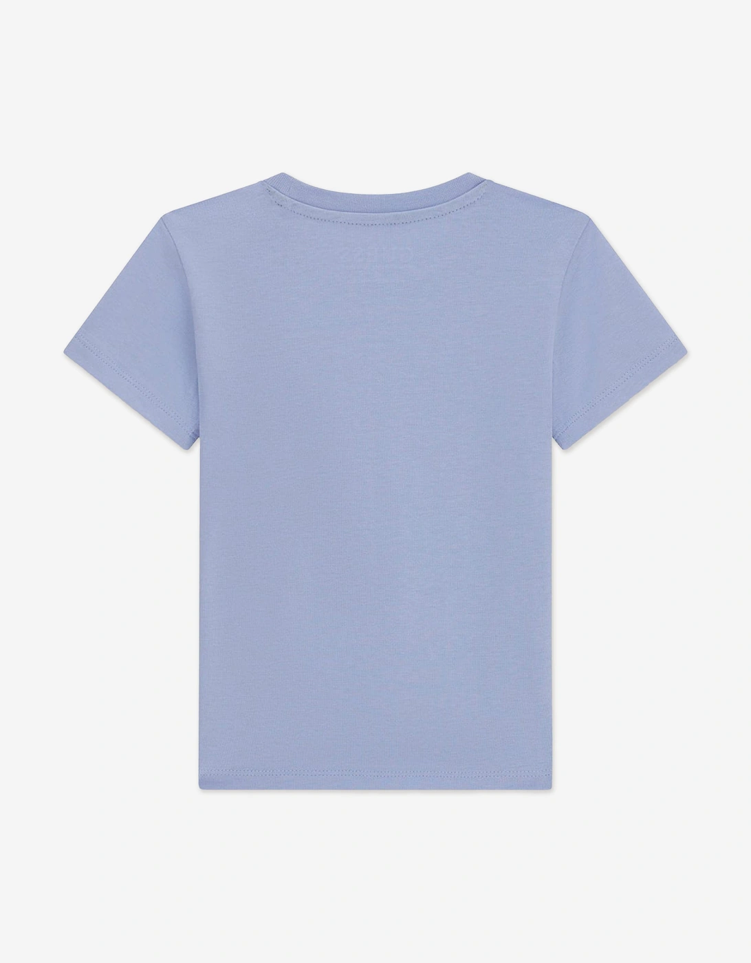 Boys Bear Logo T-Shirt in Blue