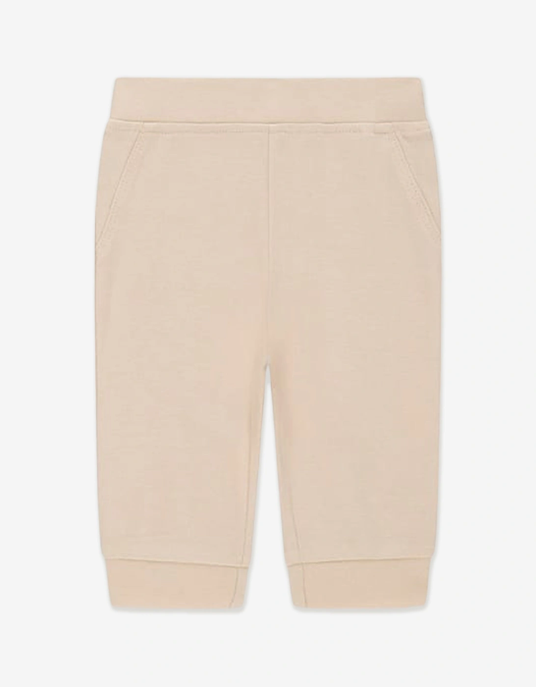 Baby Boys Bodysuit and Pants Set in White