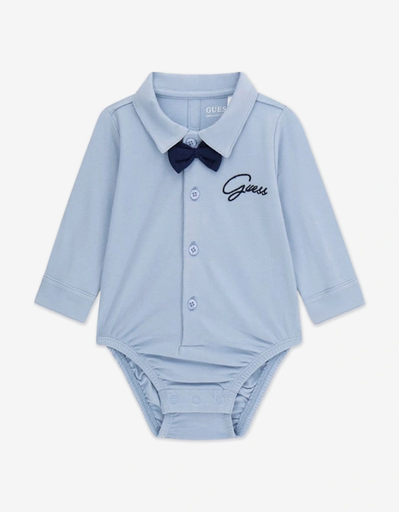 Baby Boys Bodysuit and Pants Set in Blue