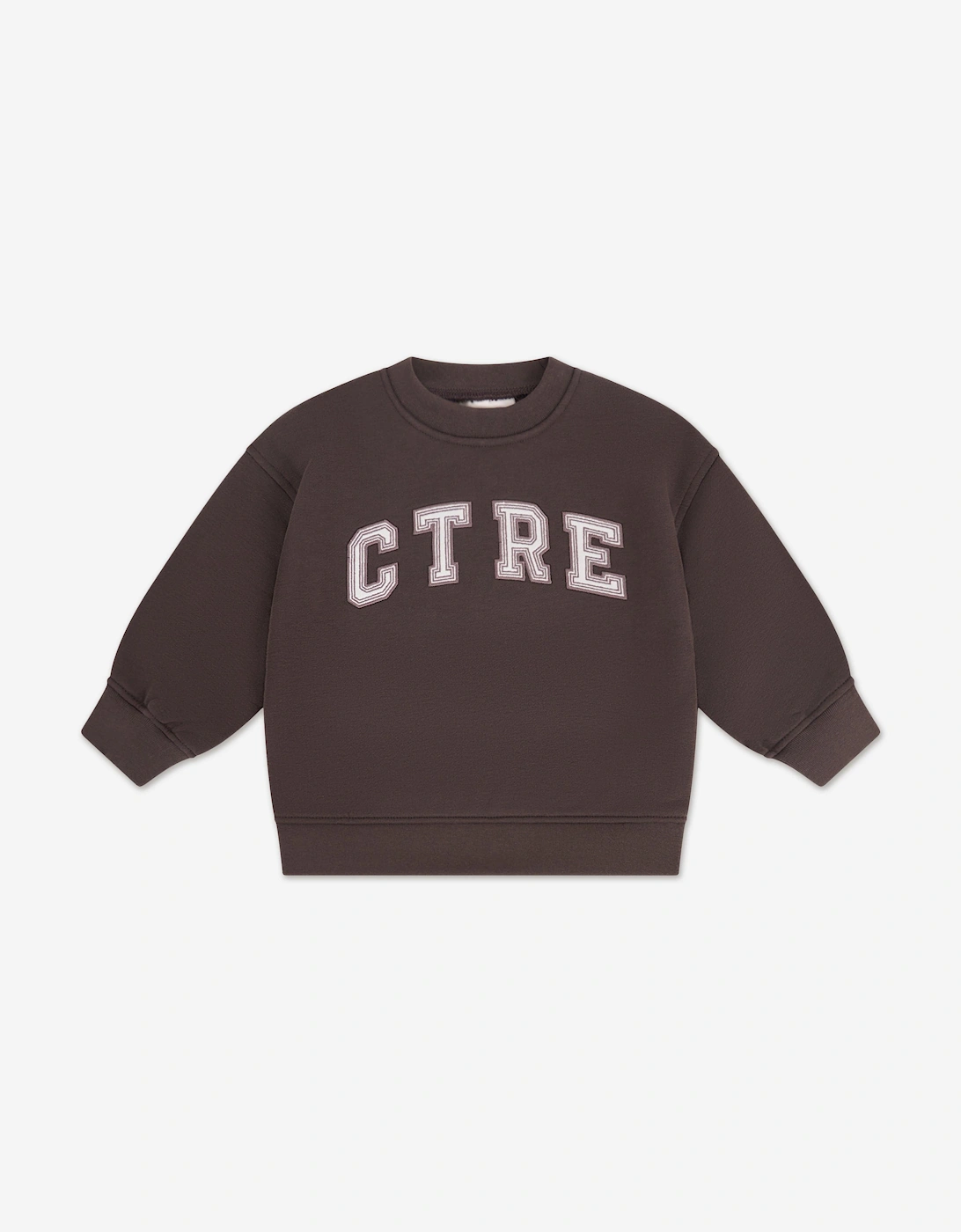 Kids Ctre Sweatshirt in Brown, 5 of 4