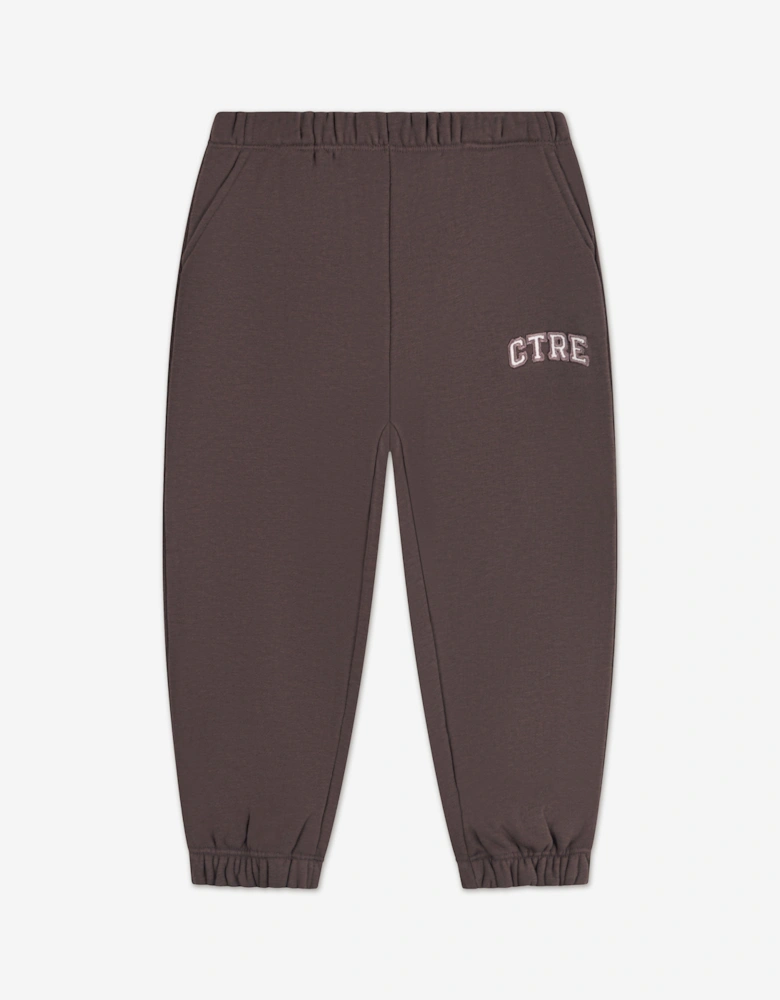 Kids Ctre Joggers in Brown