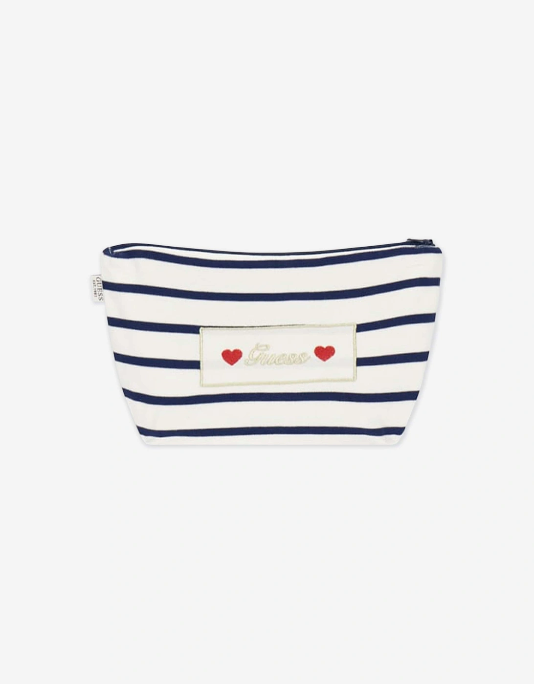Baby Girls Striped Dress with Booties in Navy