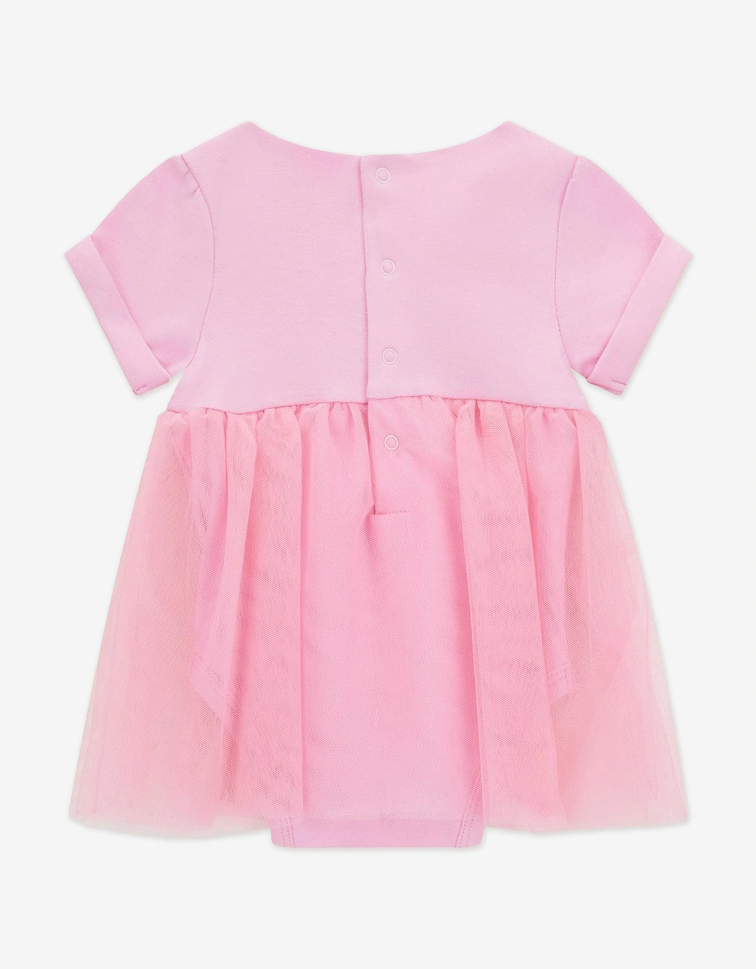 Baby Girls Bodysuit Dress in Pink