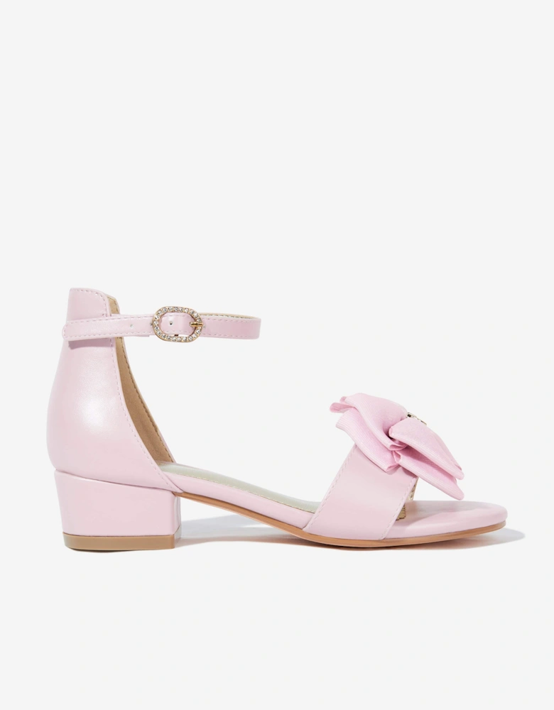 Angels Face Girls Cecilia Bow Sandals in Pink