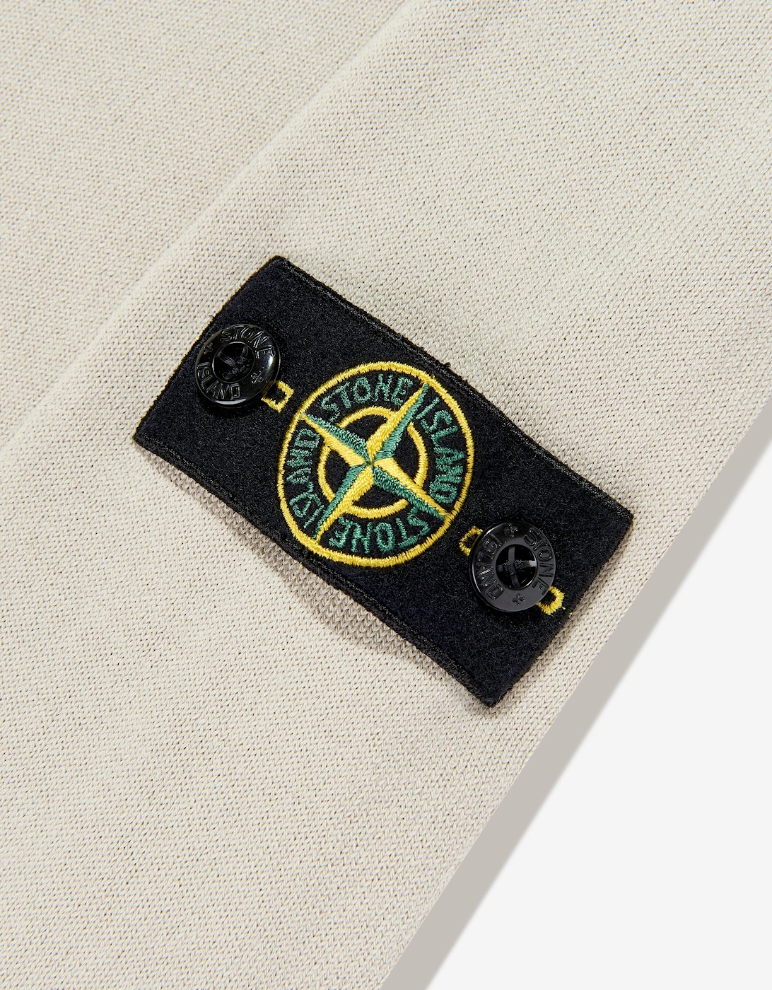 Boys Knitted Long Sleeve Polo Shirt in Beige