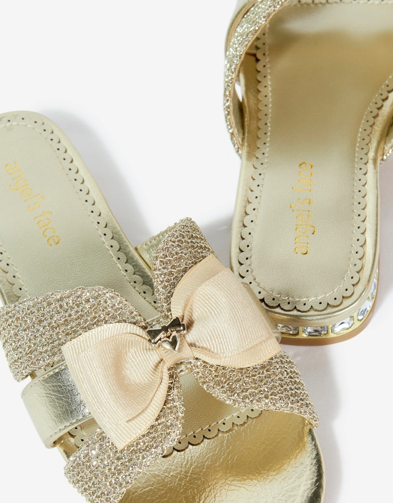 Angels Face Girls Angelica Sandals in Gold