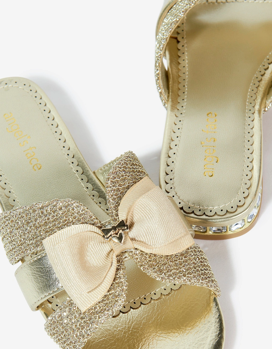 Angels Face Girls Angelica Sandals in Gold