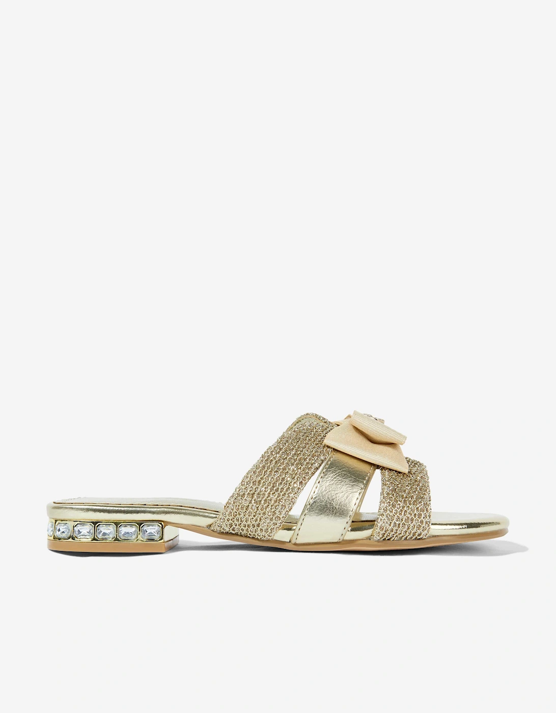 Angels Face Girls Angelica Sandals in Gold, 5 of 4