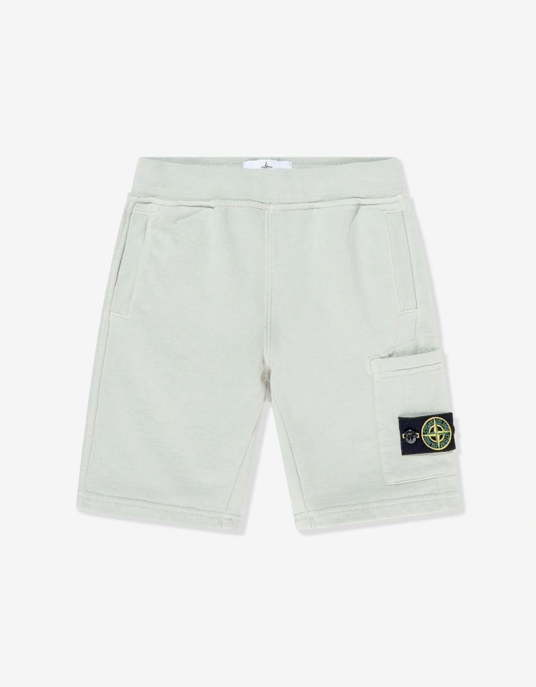 Boys Logo Pocket Shorts in Grey