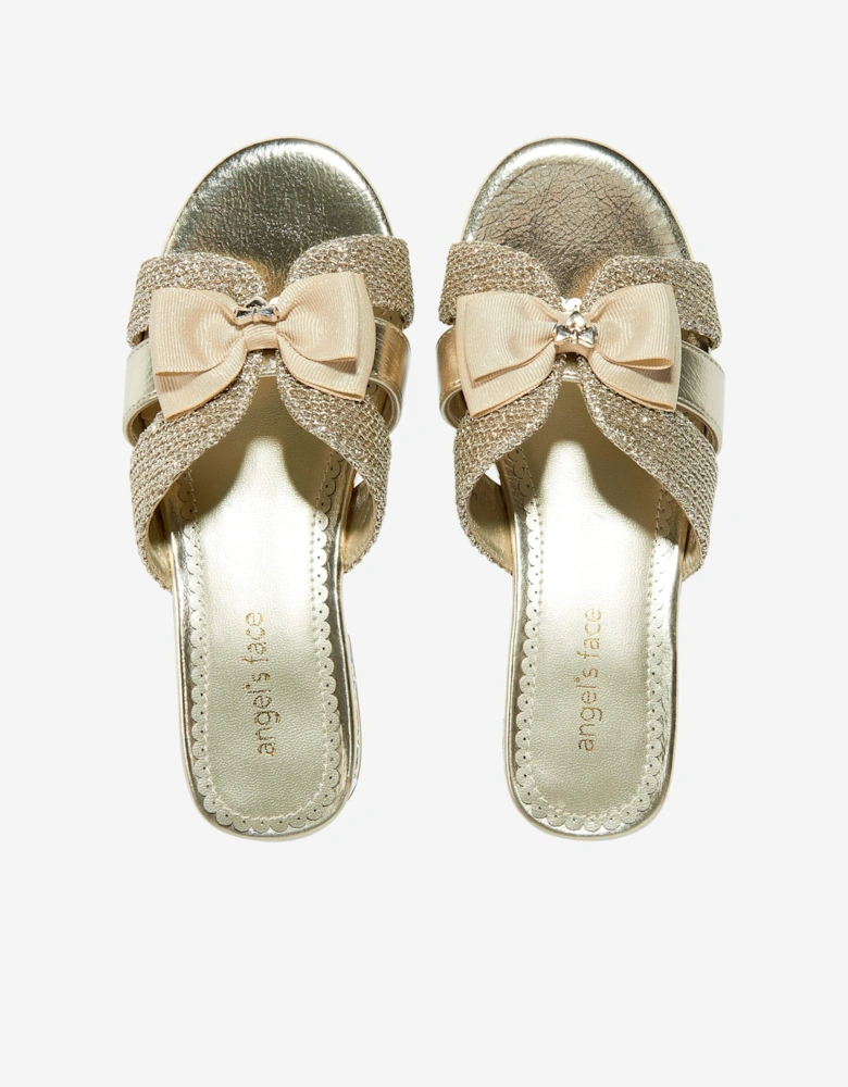 Angels Face Girls Angelica Sandals in Gold