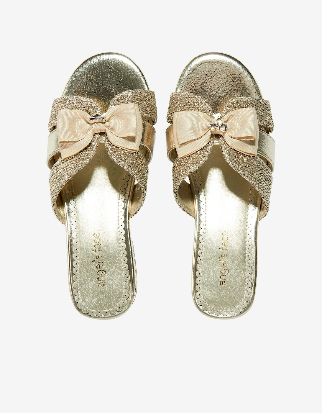 Angels Face Girls Angelica Sandals in Gold