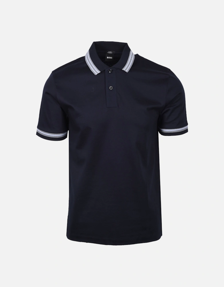 Boss Black H PHILLIPSON POLO DARK BLUE
