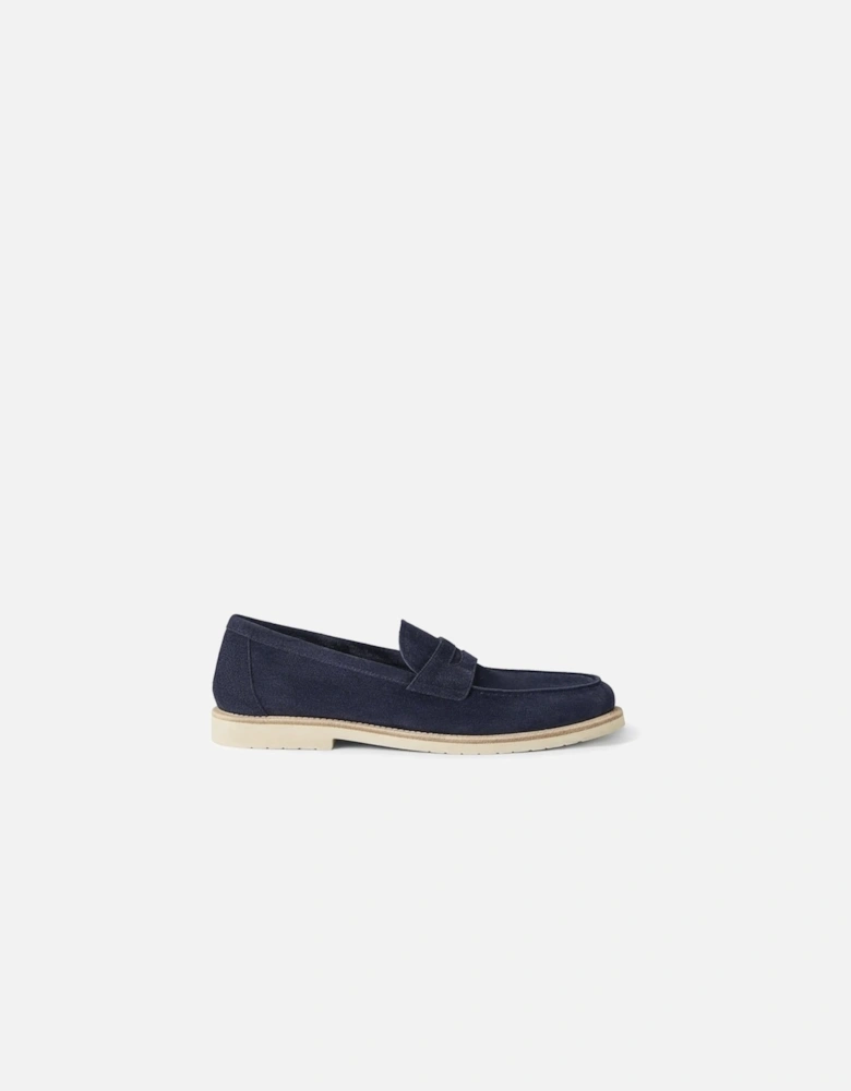 SUEDE LOAFERS