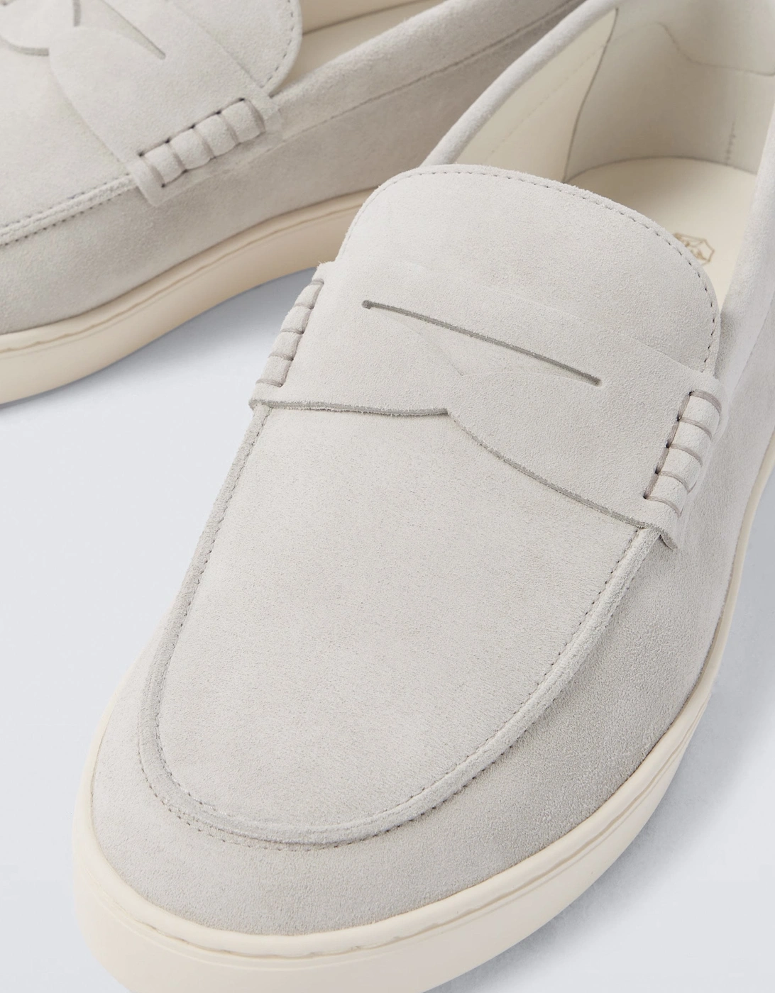 SUEDE LOAFERS