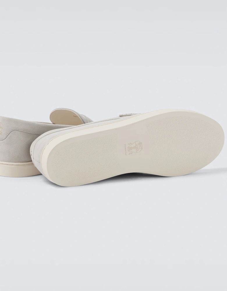 SUEDE LOAFERS