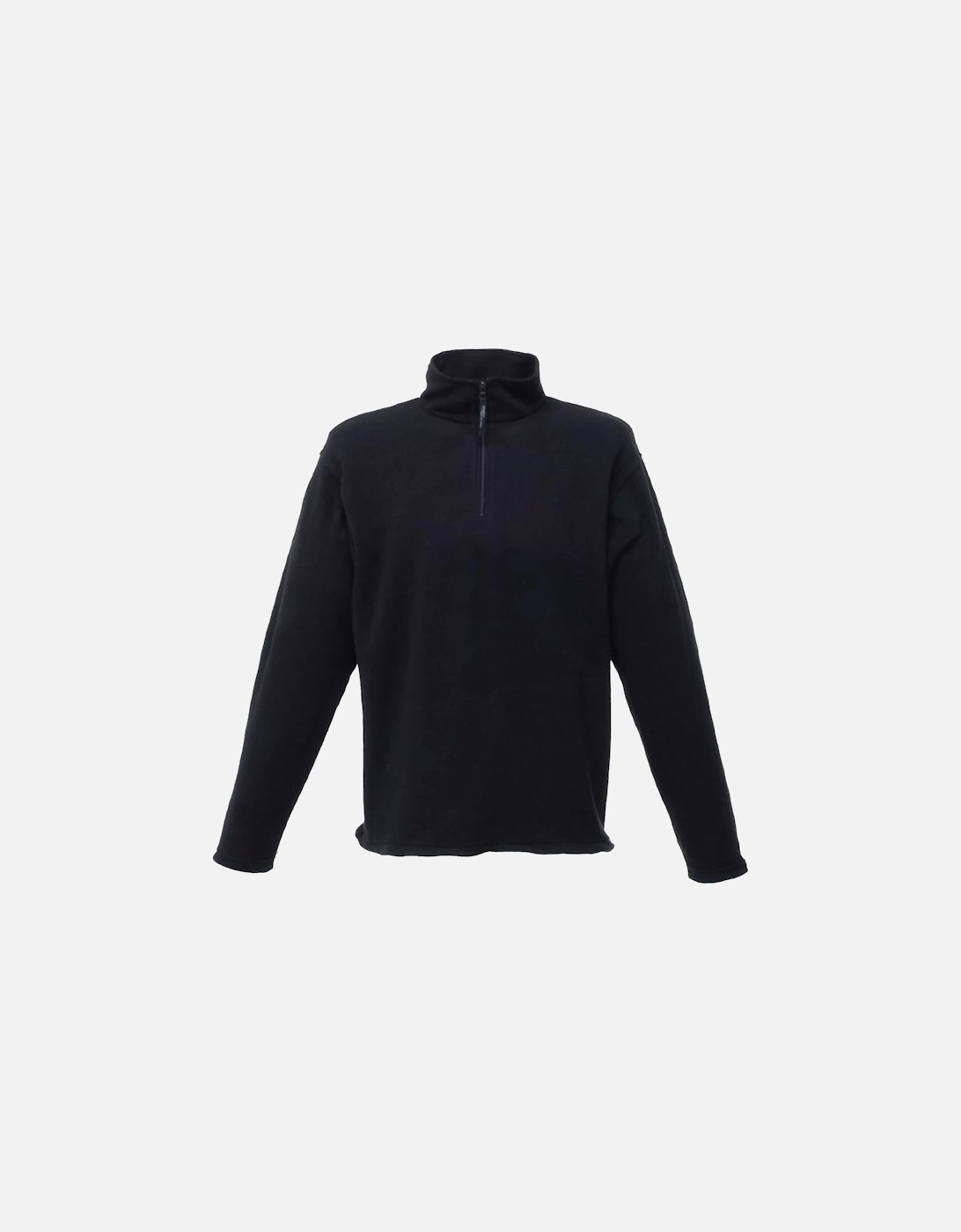 Mens Micro Zip Neck Fleece Top (170 GSM), 6 of 5