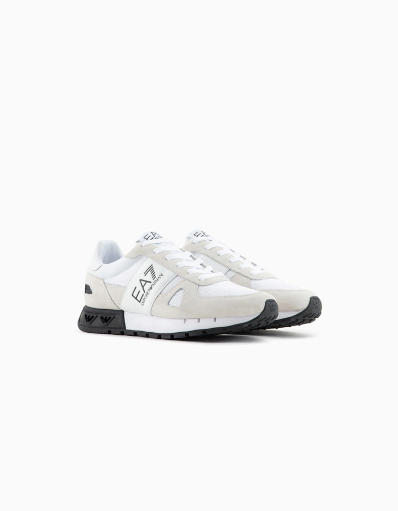 Black & White Legacy Sneaker - White