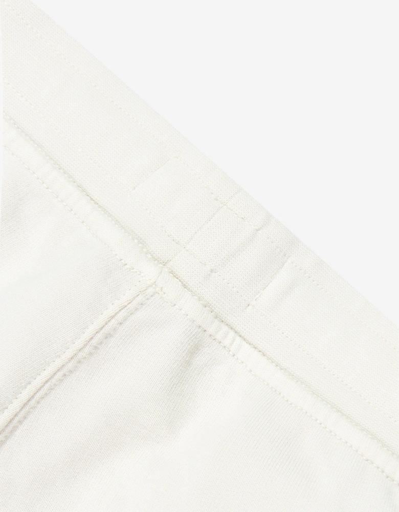 Boys Logo Pocket Shorts in Ivory