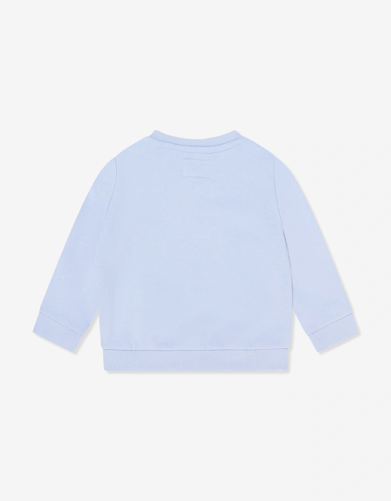 Kids Bear Logo Sweatshirt in Blue