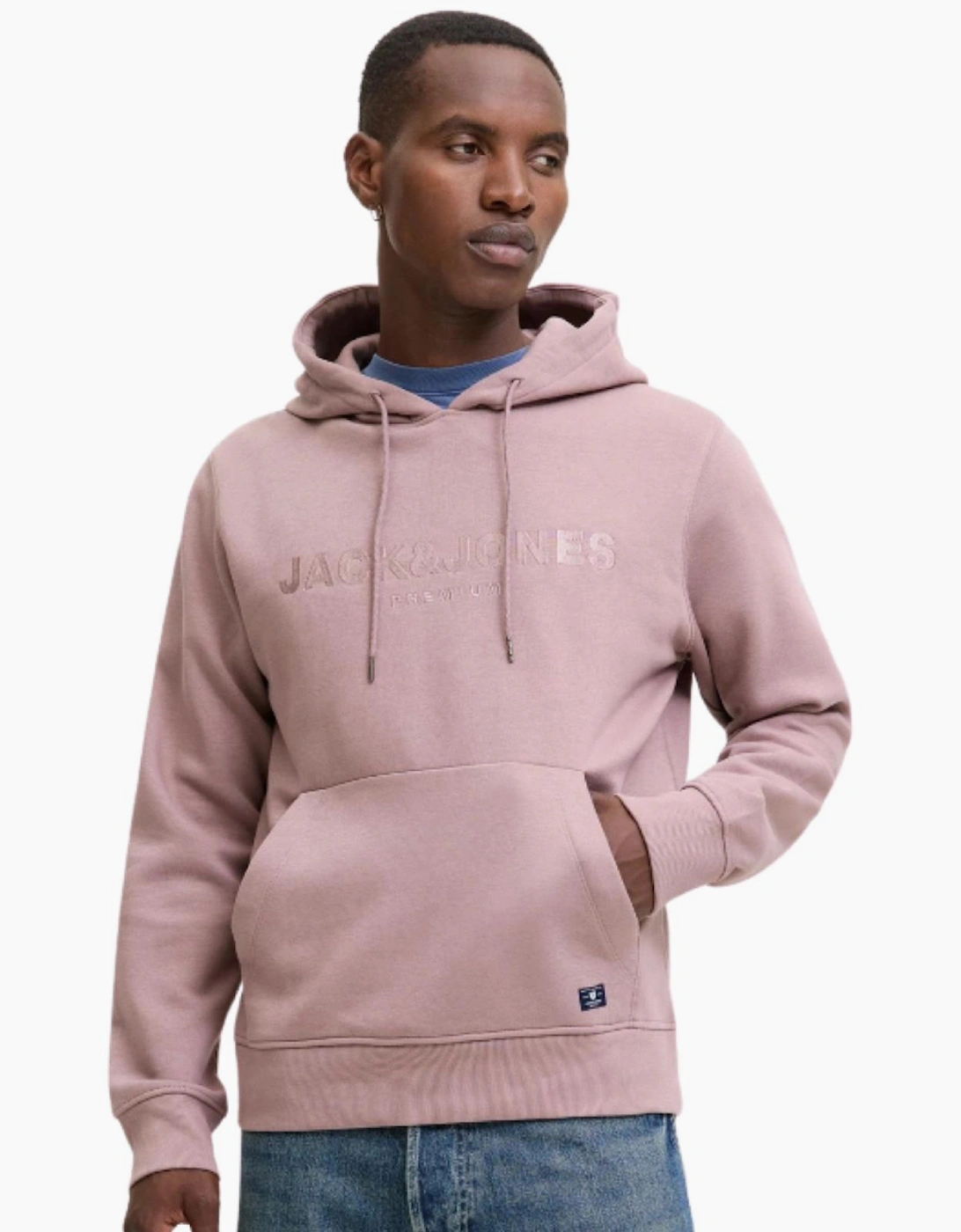 Jack & Jones Men's Jack & Jones Mens Bluloyal Hoodie - Twilight Mauve