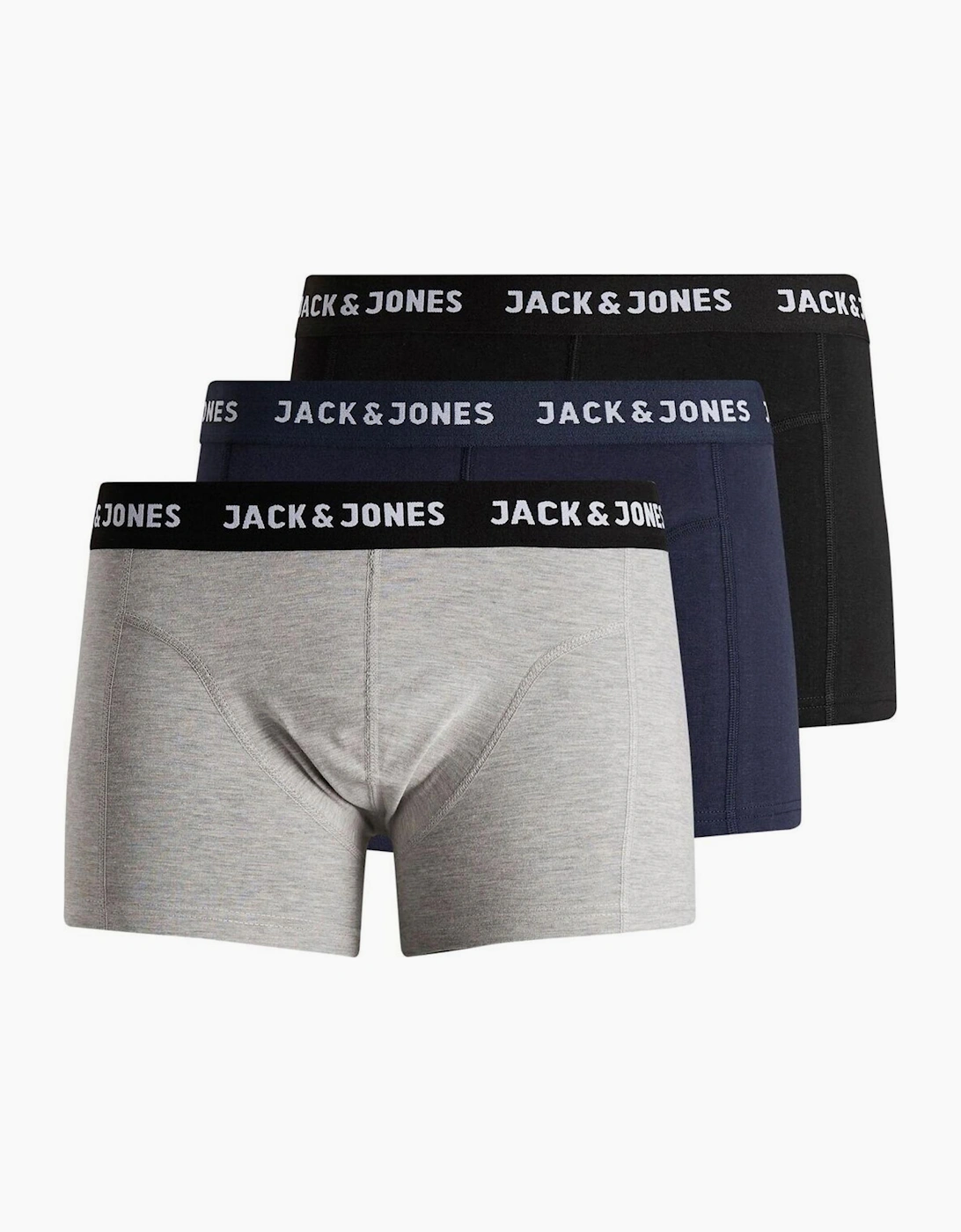 Jack & Jones Men's Black Anthony Boxer Shorts  33/32/32 M