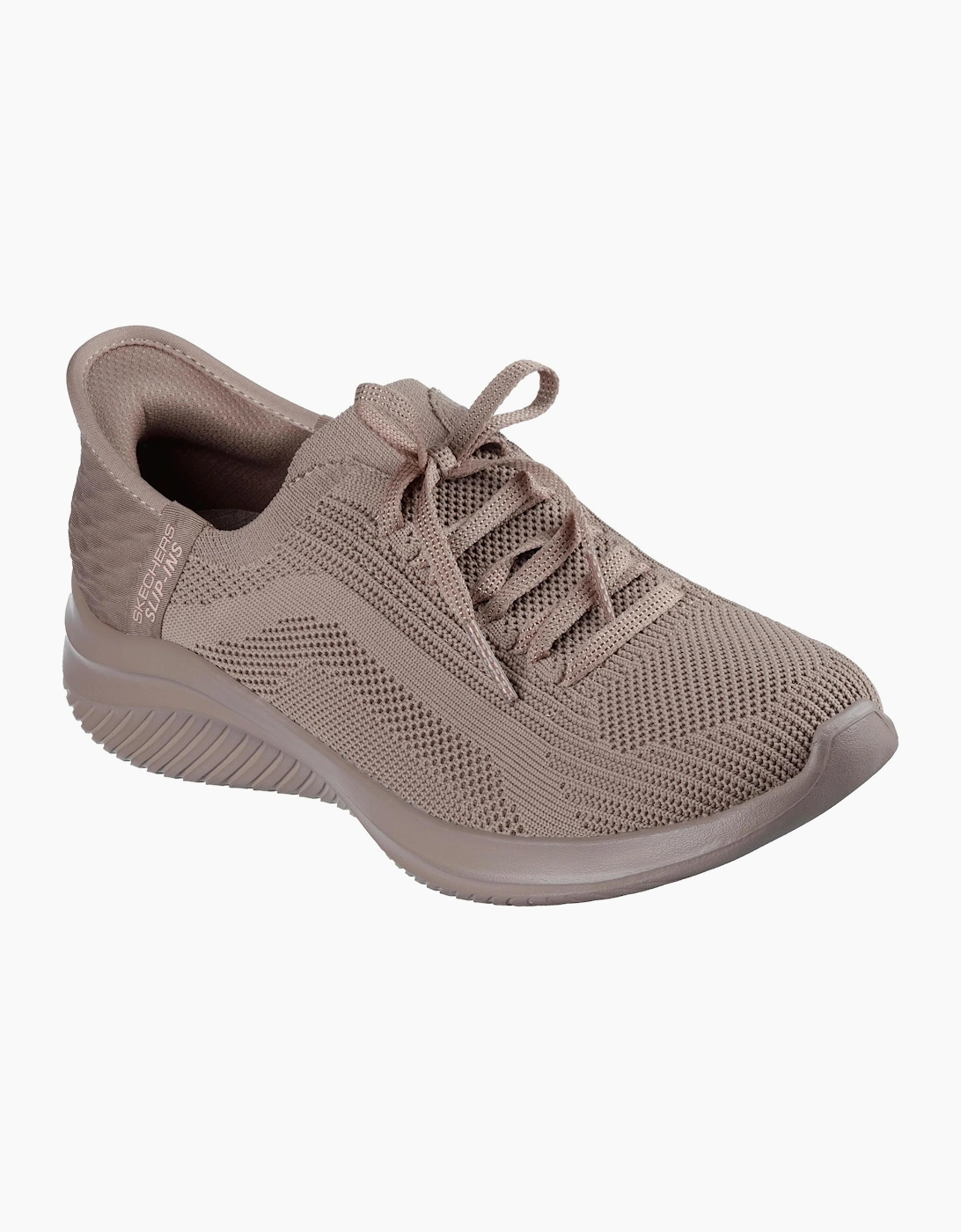 Skechers Women's Skechers Womens Ultra Flex - Pure Color Slip-ins Trainers - Grey