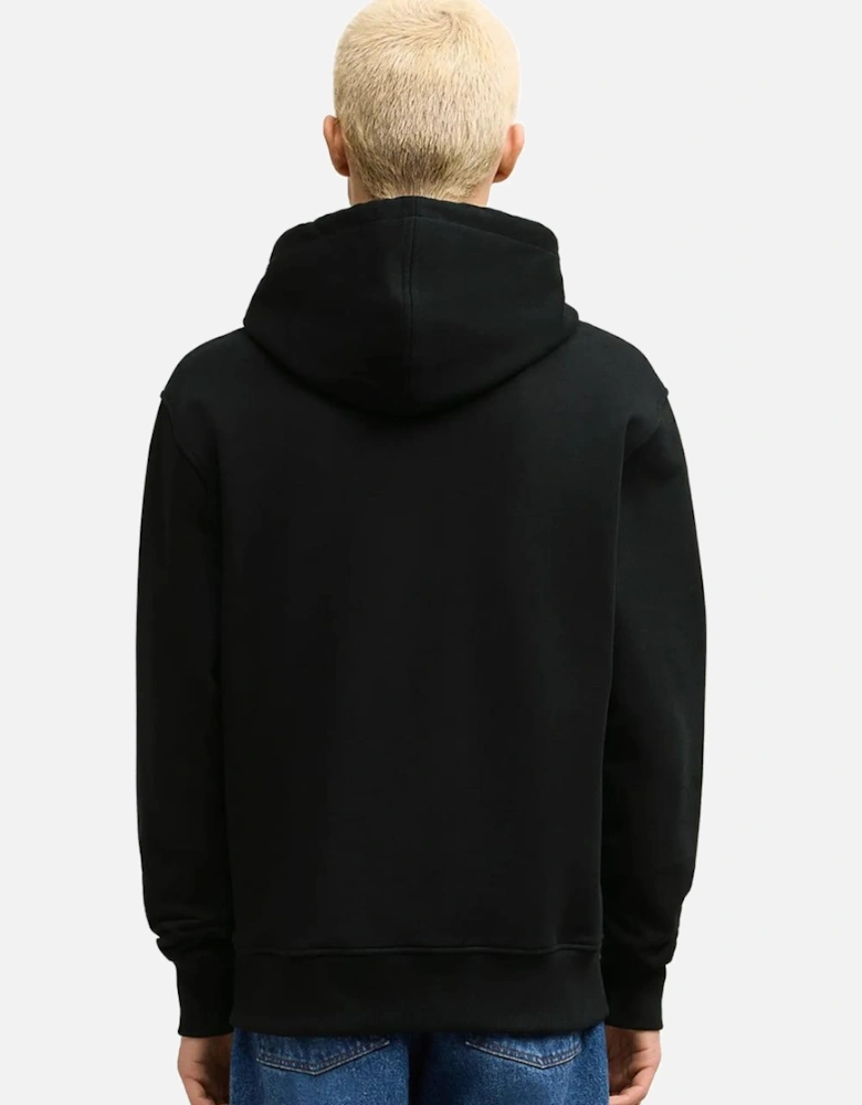 Ami De Coeur Zip-Up Hoodie in Black