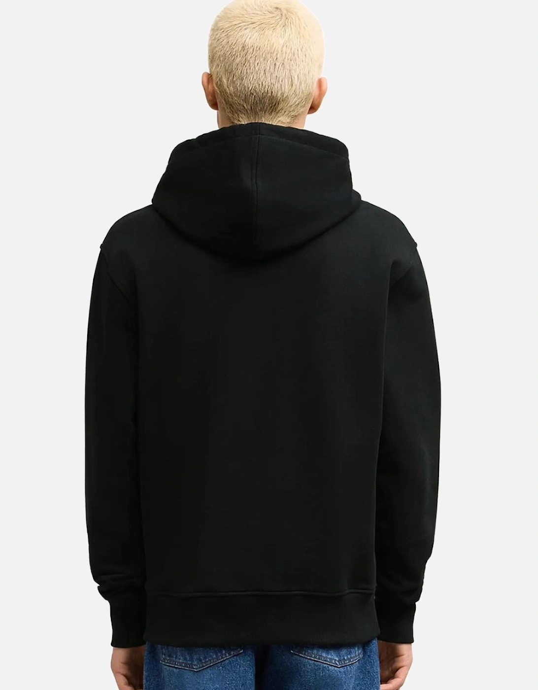 Ami De Coeur Zip-Up Hoodie in Black
