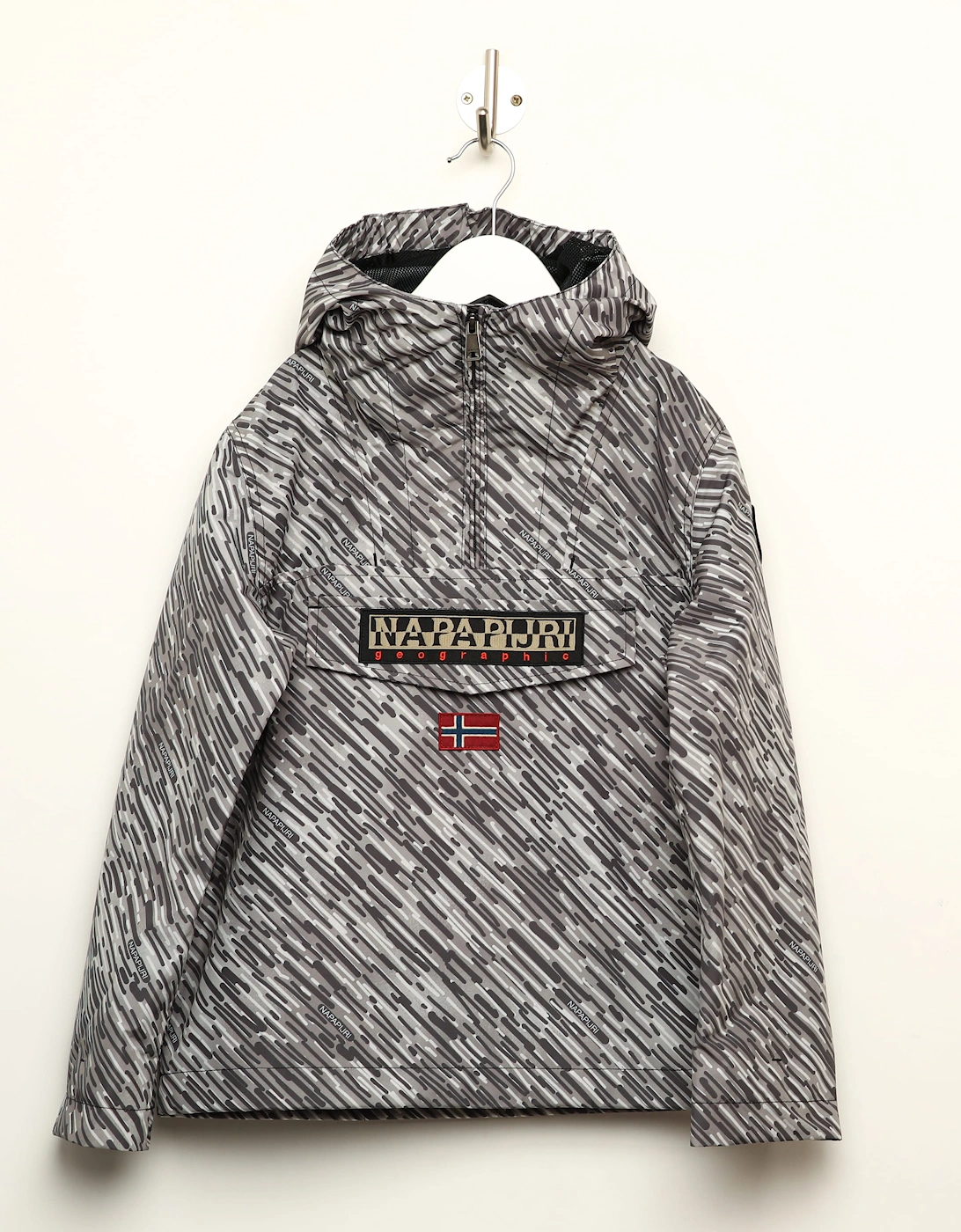 Boys Rainforest Camo Stripe Jacket, 3 of 2