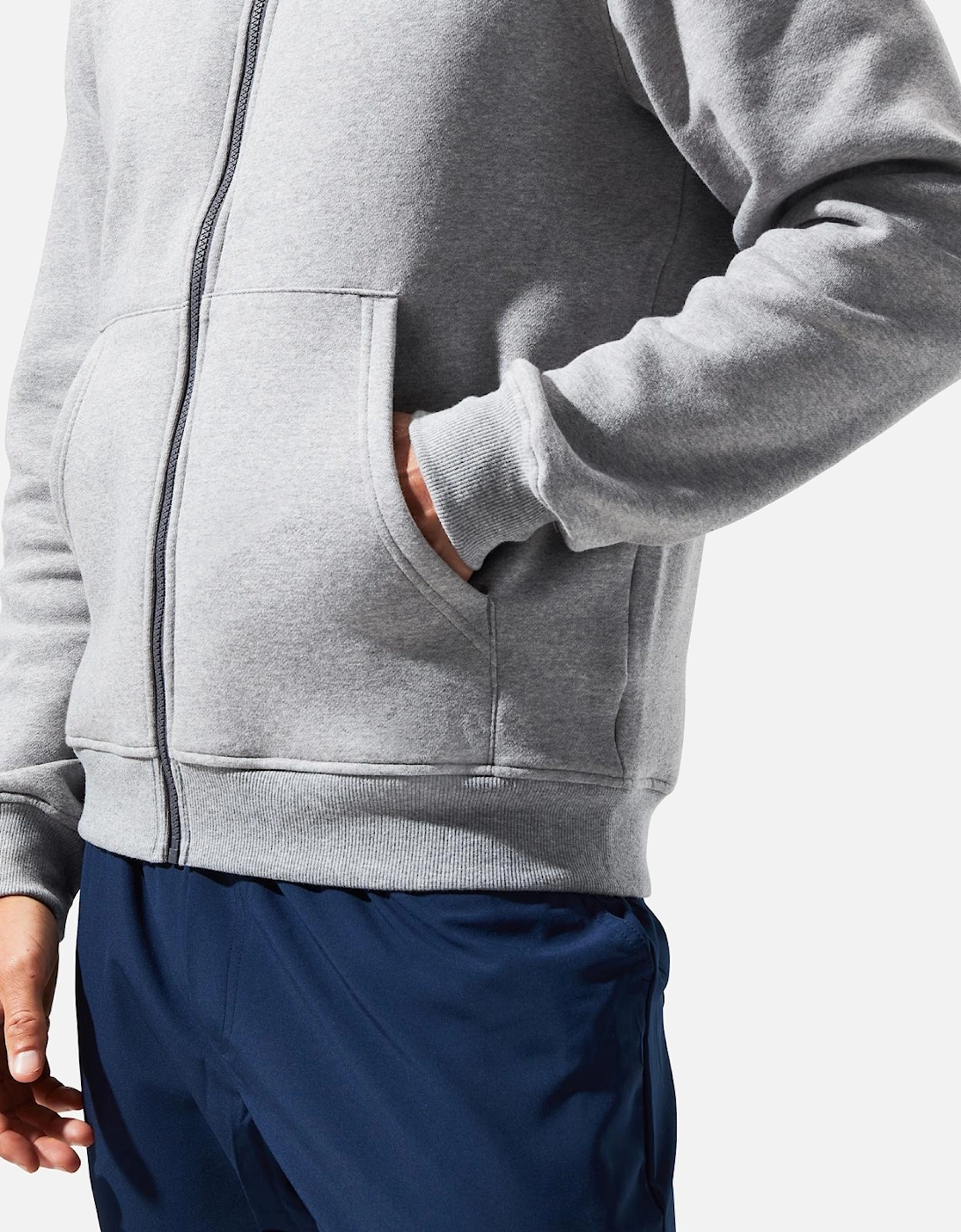 Mens Logo Full Zip Hoodie